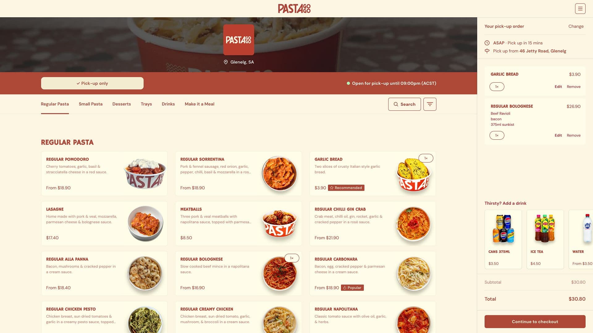 Pasta Go Go
